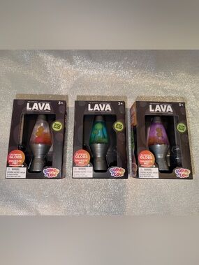 One (1) Randomly Selected One Lava Squish & Flow Mini Lamp Squishy
